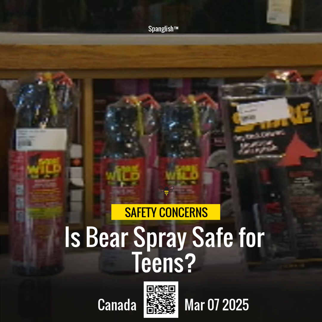 Is Bear Spray Safe for Teens?