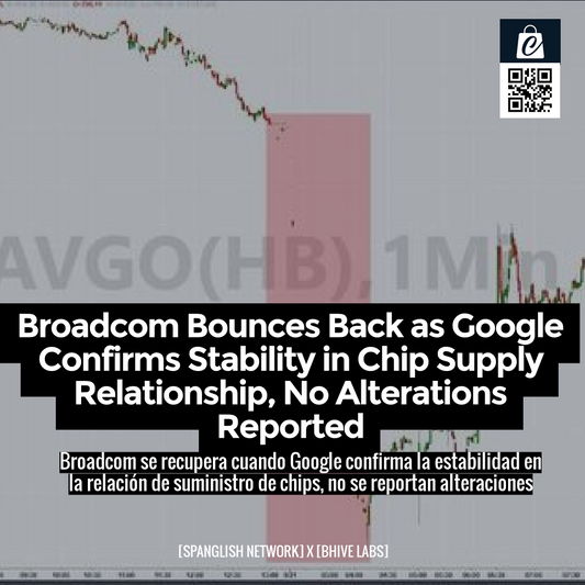 Broadcom Bounces Back as Google Confirms Stability in Chip Supply Relationship, No Alterations Reported