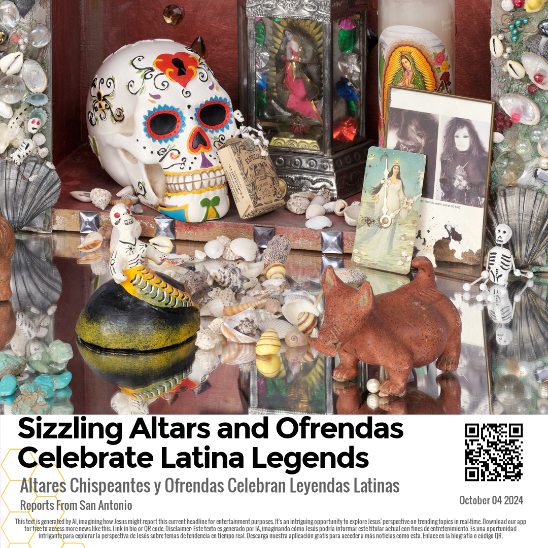 Sizzling Altars and Ofrendas Celebrate Latina Legends