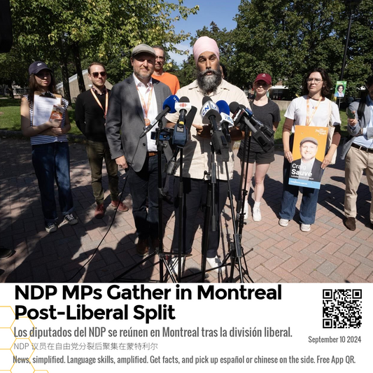 NDP MPs Gather in Montreal Post-Liberal Split