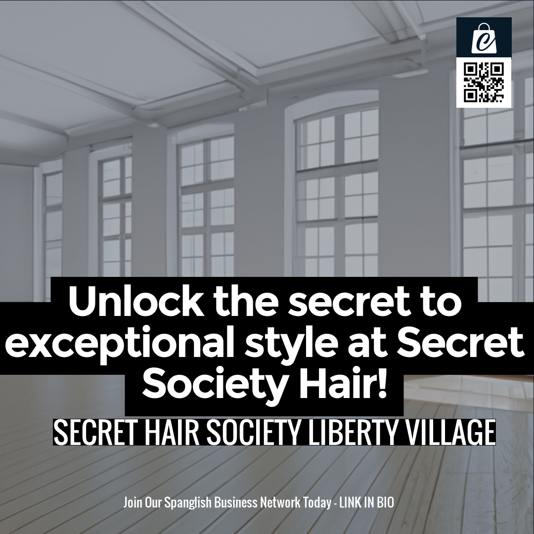 Unlock the secret to exceptional style at Secret Society Hair!