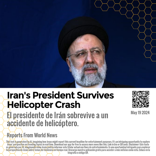 Iran's President Survives Helicopter Crash