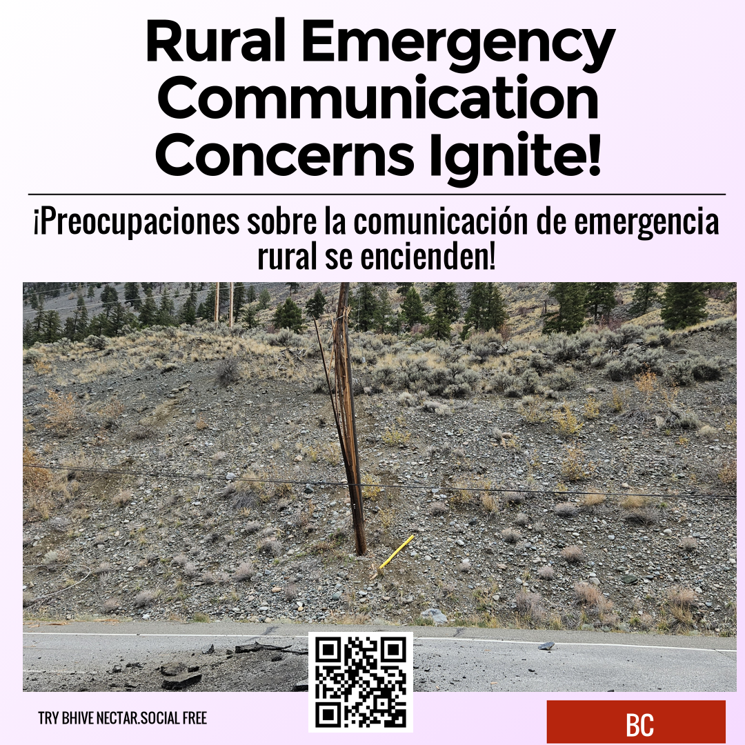 Rural Emergency Communication Concerns Ignite!