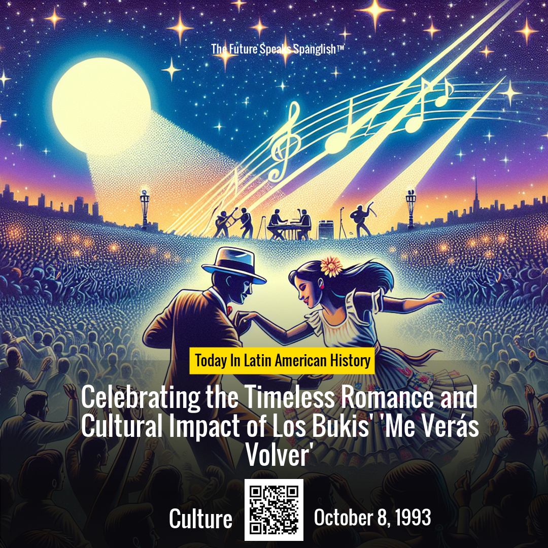 Celebrating the Timeless Romance and Cultural Impact of Los Bukis' 'Me Verás Volver'