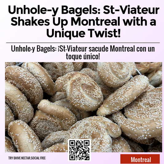 Unhole-y Bagels: St-Viateur Shakes Up Montreal with a Unique Twist!