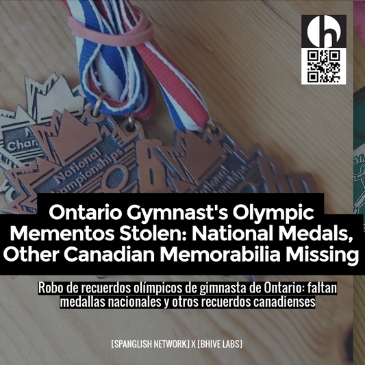 Ontario Gymnast's Olympic Mementos Stolen: National Medals, Other Canadian Memorabilia Missing