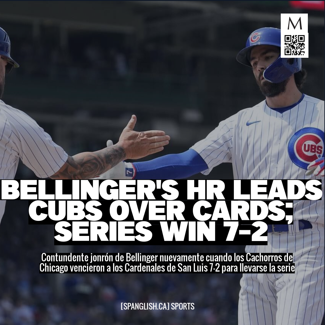 Bellinger's HR Leads Cubs Over Cards; Series Win 7-2