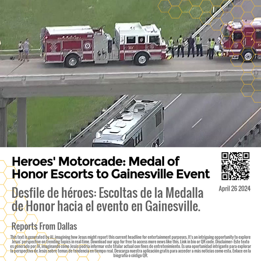 Heroes' Motorcade: Medal of Honor Escorts to Gainesville Event