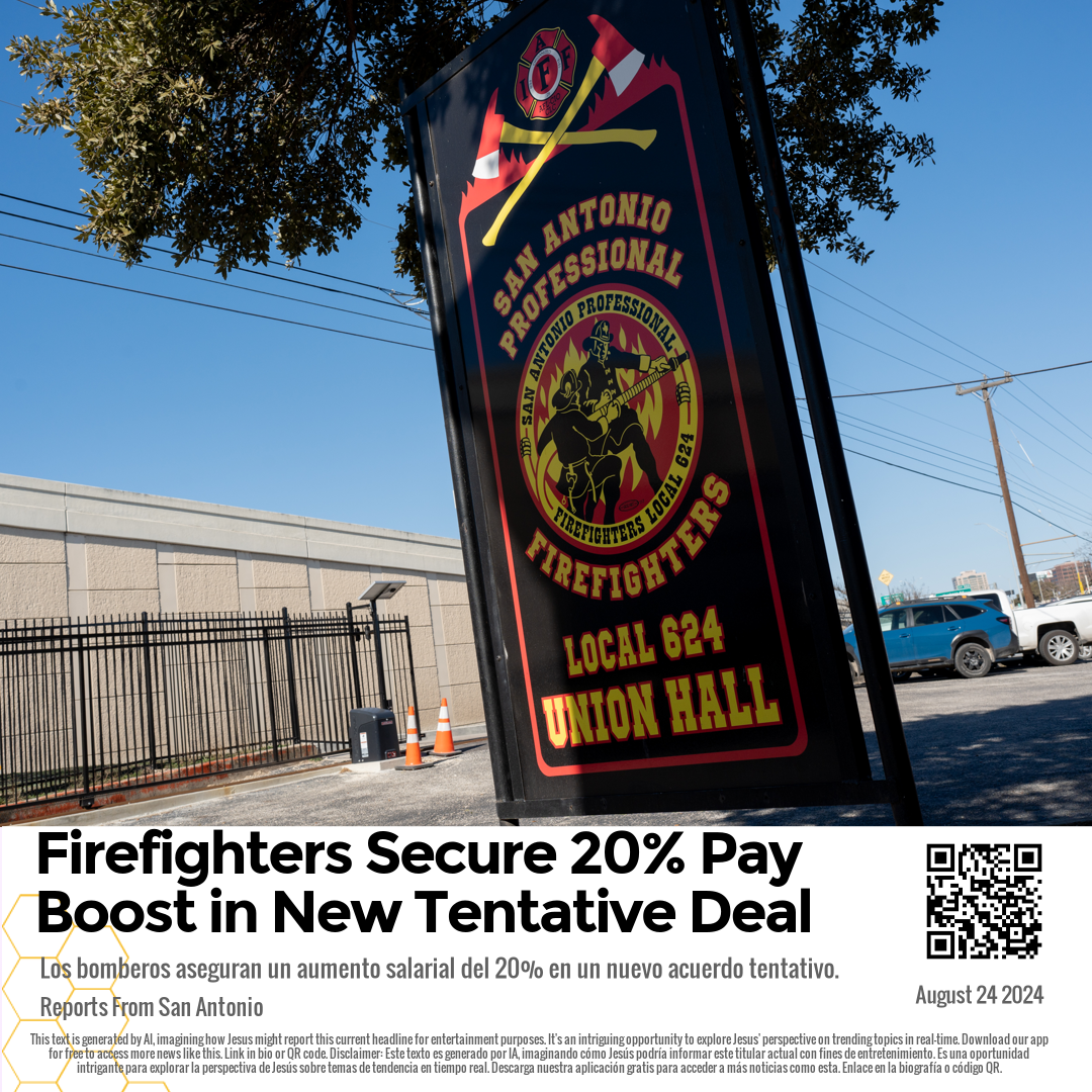 Firefighters Secure 20% Pay Boost in New Tentative Deal