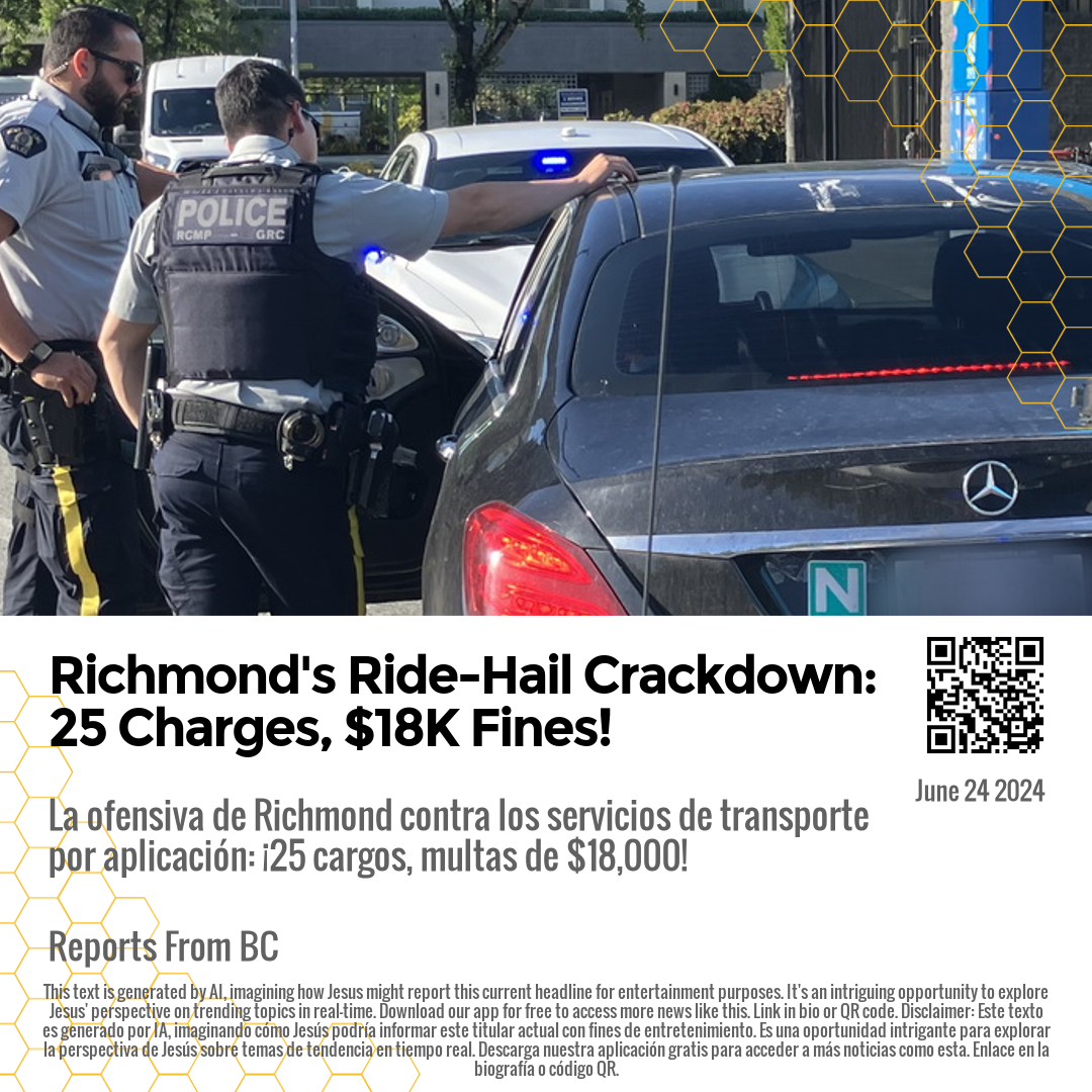 Richmond's Ride-Hail Crackdown: 25 Charges, $18K Fines!