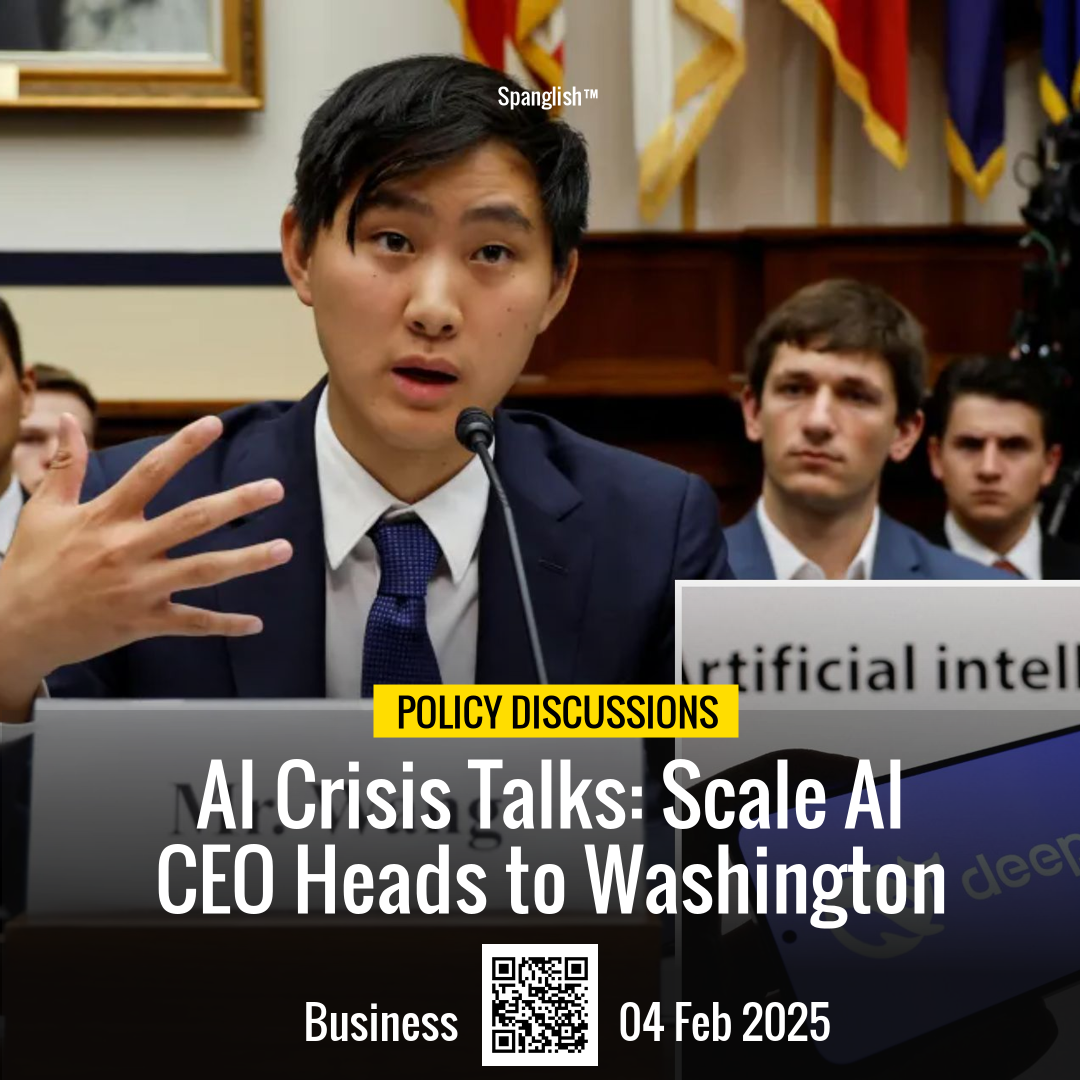 AI Crisis Talks: Scale AI CEO Heads to Washington