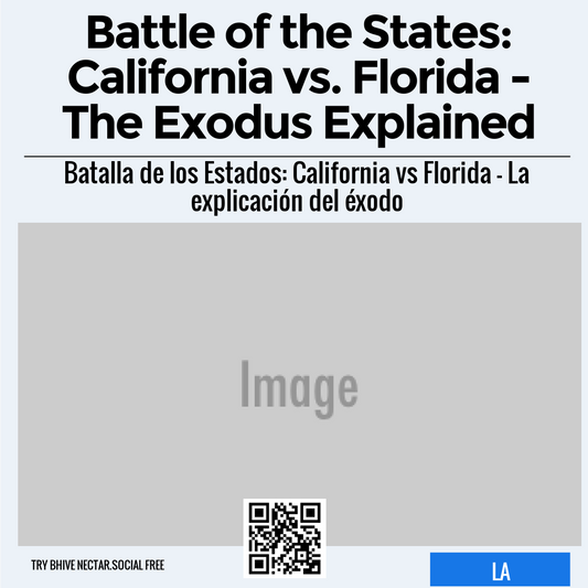 Battle of the States: California vs. Florida - The Exodus Explained