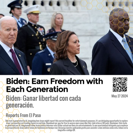 Biden: Earn Freedom with Each Generation