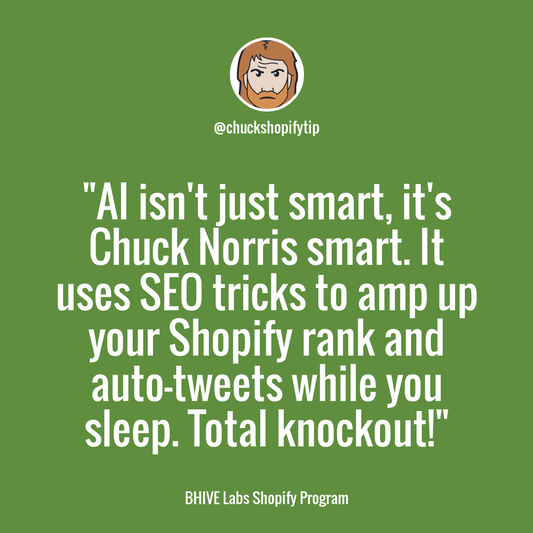 Dominate the Competition with AI-Driven SEO and Auto-Posts for Shopify: Game-Changing Innovation on the Level of Chuck Norris