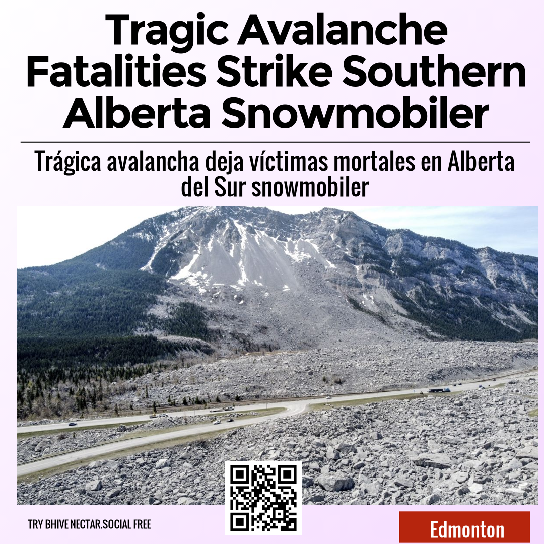 Tragic Avalanche Fatalities Strike Southern Alberta Snowmobiler