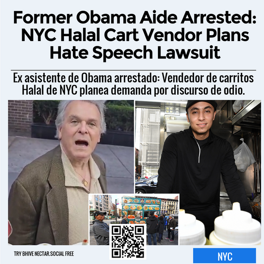 Former Obama Aide Arrested: NYC Halal Cart Vendor Plans Hate Speech Lawsuit