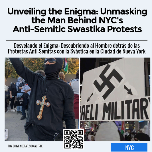 Unveiling the Enigma: Unmasking the Man Behind NYC's Anti-Semitic Swastika Protests