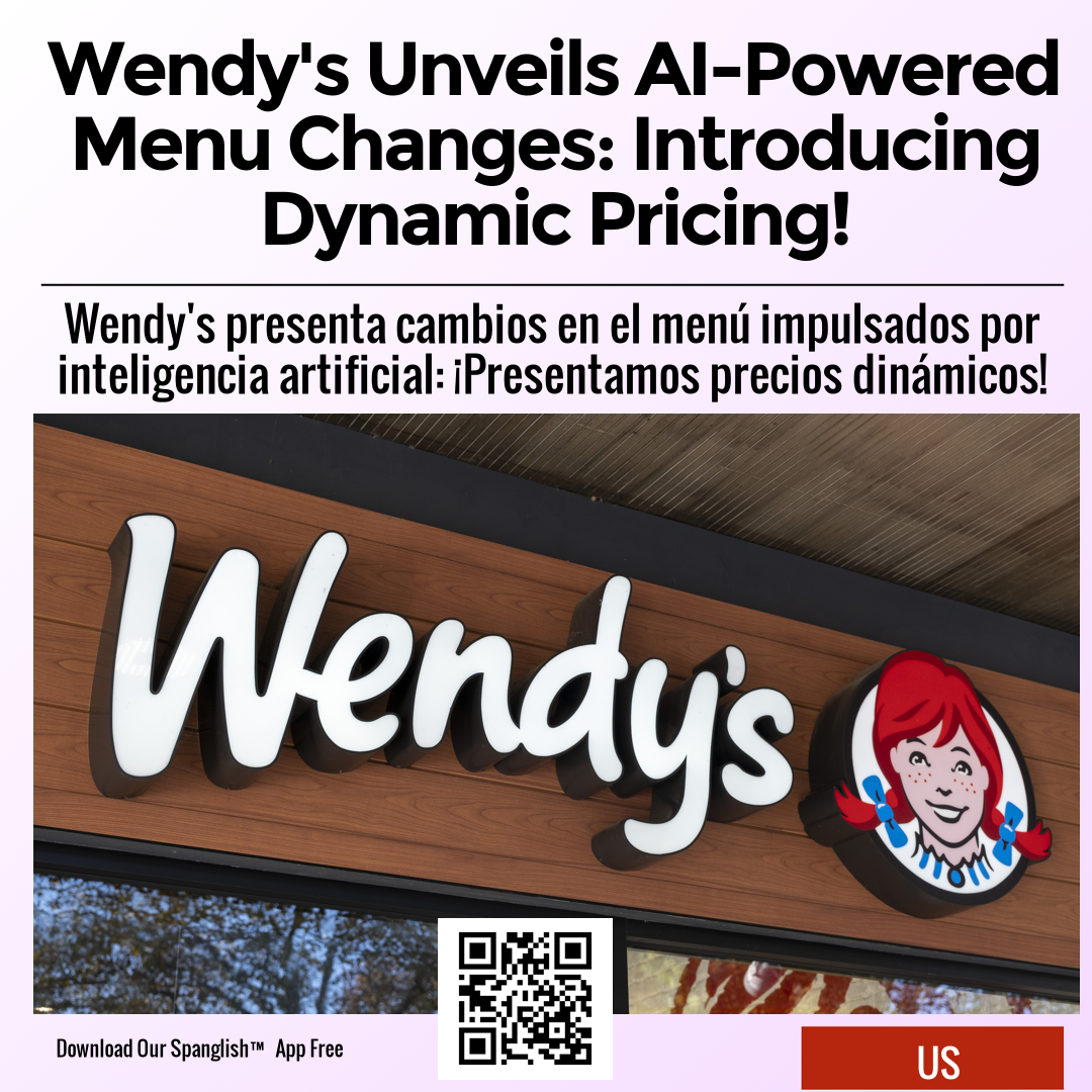 Wendy's Unveils AI-Powered Menu Changes: Introducing Dynamic Pricing!