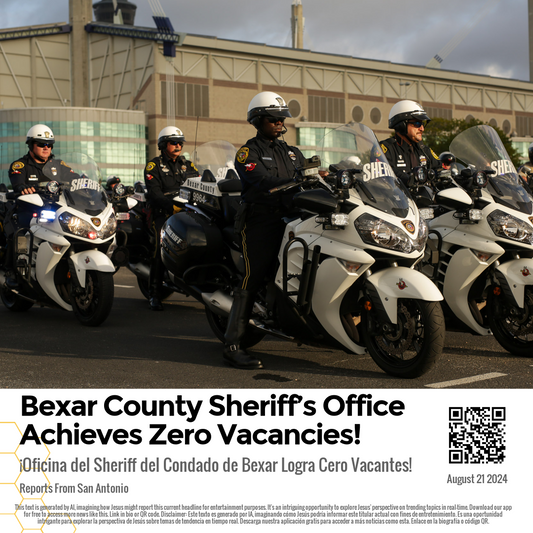 Bexar County Sheriff’s Office Achieves Zero Vacancies!