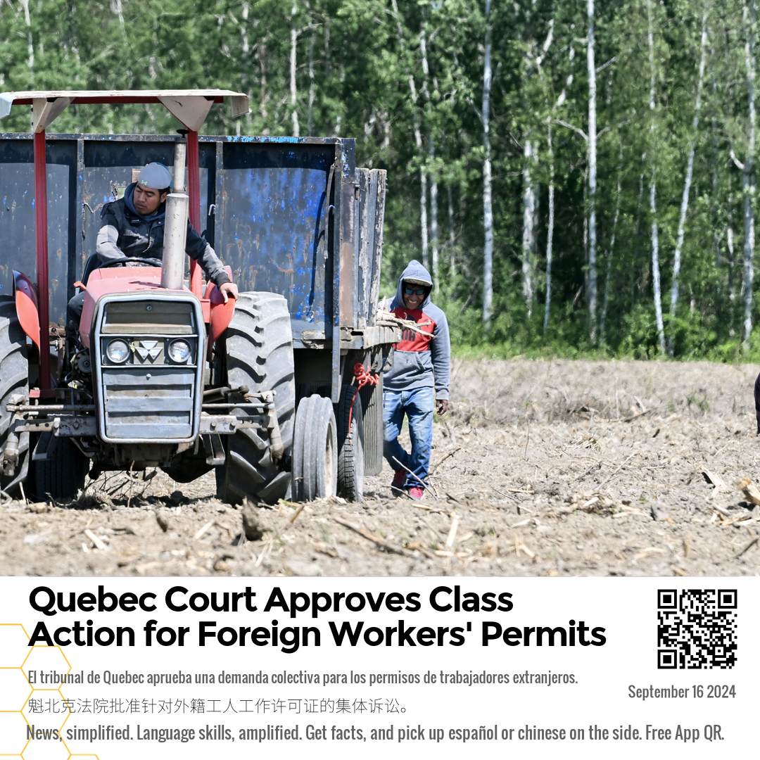 Quebec Court Approves Class Action for Foreign Workers' Permits