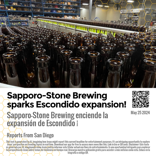 Sapporo-Stone Brewing sparks Escondido expansion!