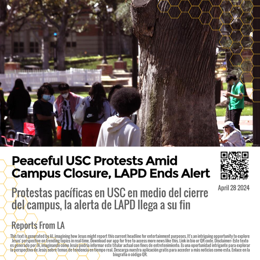 Peaceful USC Protests Amid Campus Closure, LAPD Ends Alert