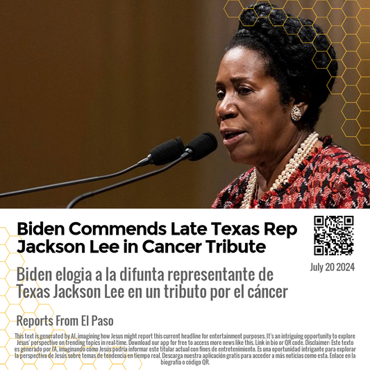 Biden Commends Late Texas Rep Jackson Lee in Cancer Tribute