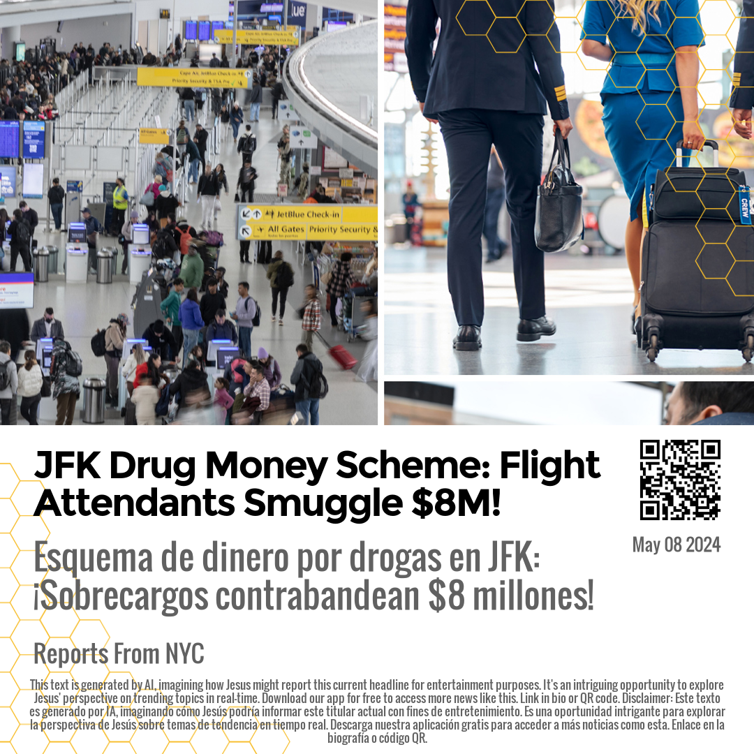 JFK Drug Money Scheme: Flight Attendants Smuggle $8M!