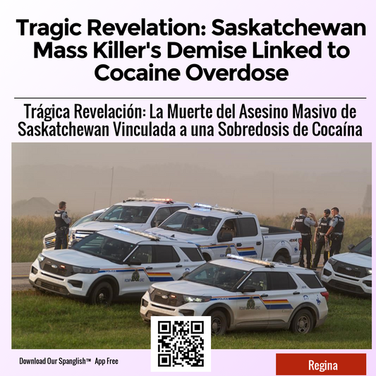 Tragic Revelation: Saskatchewan Mass Killer's Demise Linked to Cocaine Overdose