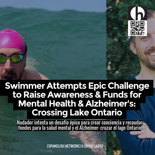 Swimmer Attempts Epic Challenge to Raise Awareness & Funds for Mental Health & Alzheimer's: Crossing Lake Ontario