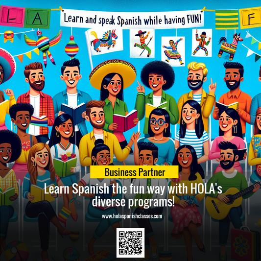 Learn Spanish the fun way with HOLA's diverse programs!