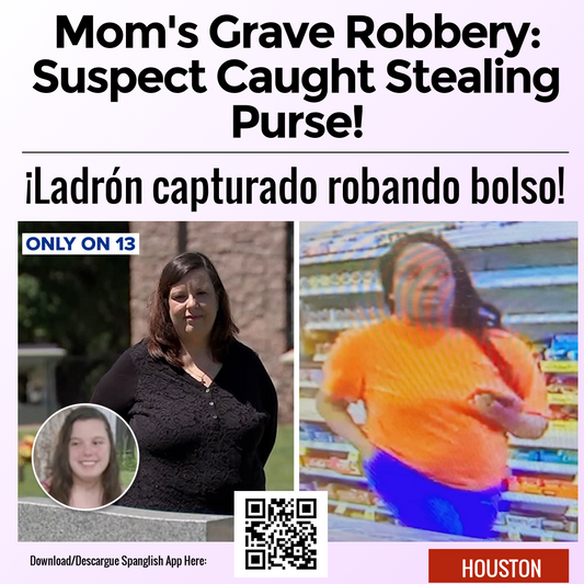 Mom's Grave Robbery: Suspect Caught Stealing Purse!