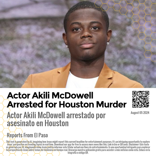 Actor Akili McDowell Arrested for Houston Murder