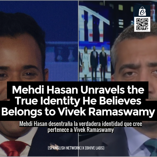 Mehdi Hasan Unravels the True Identity He Believes Belongs to Vivek Ramaswamy