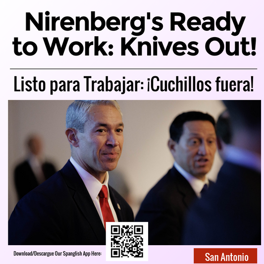 Nirenberg's Ready to Work: Knives Out!