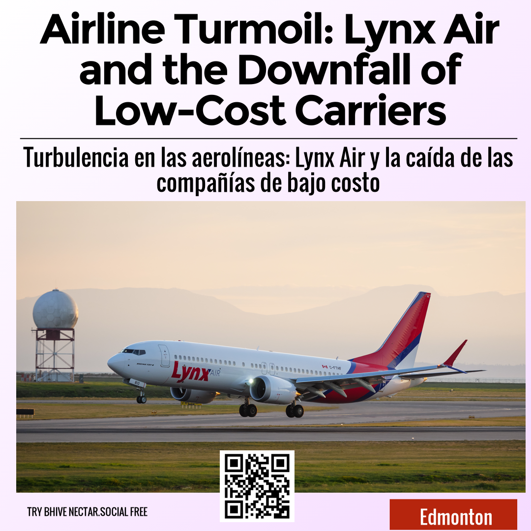 Airline Turmoil: Lynx Air and the Downfall of Low-Cost Carriers