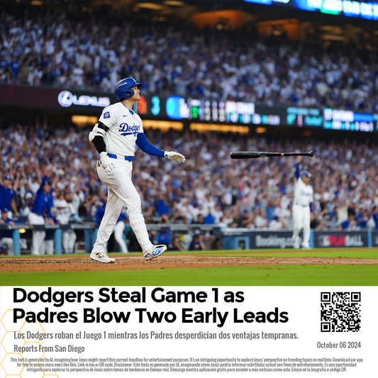 Dodgers Steal Game 1 as Padres Blow Two Early Leads