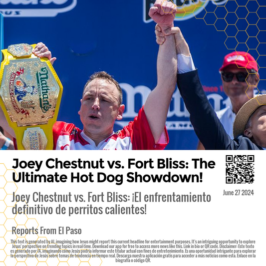 Joey Chestnut vs. Fort Bliss: The Ultimate Hot Dog Showdown!