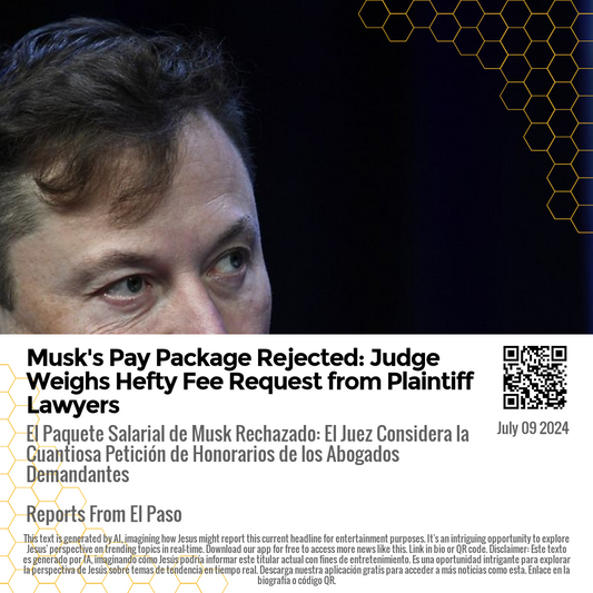 Musk's Pay Package Rejected: Judge Weighs Hefty Fee Request from Plaintiff Lawyers