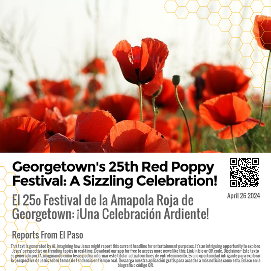 Georgetown's 25th Red Poppy Festival: A Sizzling Celebration!