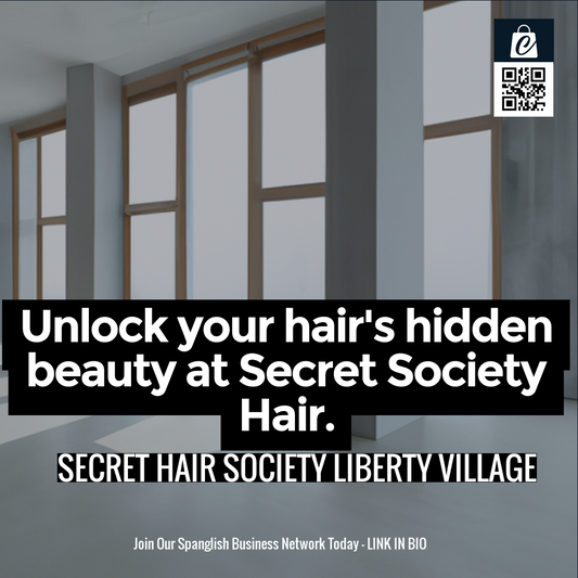 Unlock your hair's hidden beauty at Secret Society Hair.