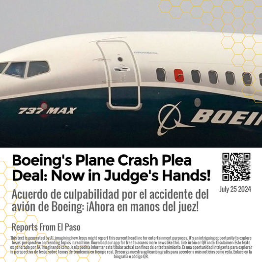 Boeing's Plane Crash Plea Deal: Now in Judge's Hands!