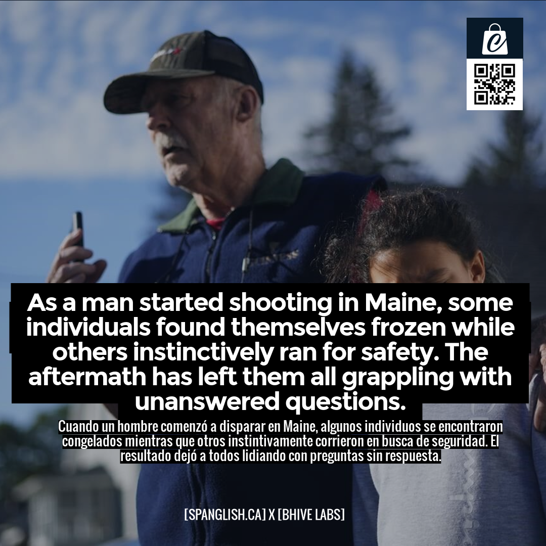 As a man started shooting in Maine, some individuals found themselves frozen while others instinctively ran for safety. The aftermath has left them all grappling with unanswered questions.