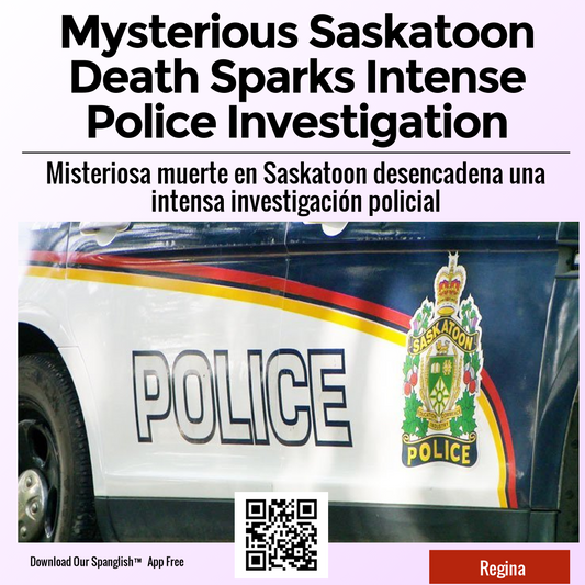 Mysterious Saskatoon Death Sparks Intense Police Investigation