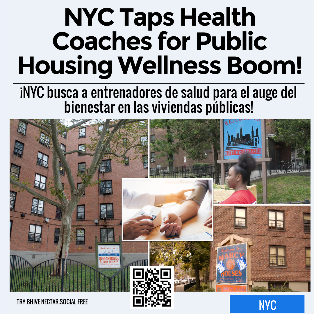 NYC Taps Health Coaches for Public Housing Wellness Boom!