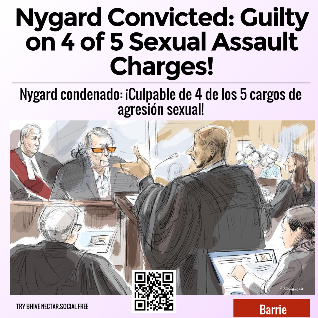 Nygard Convicted: Guilty on 4 of 5 Sexual Assault Charges!