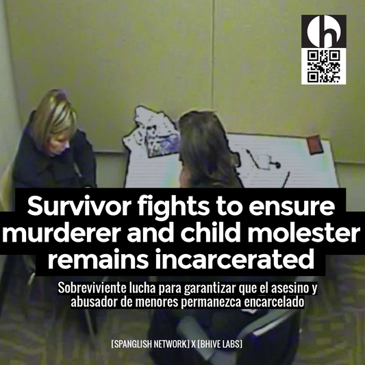 Survivor fights to ensure murderer and child molester remains incarcerated