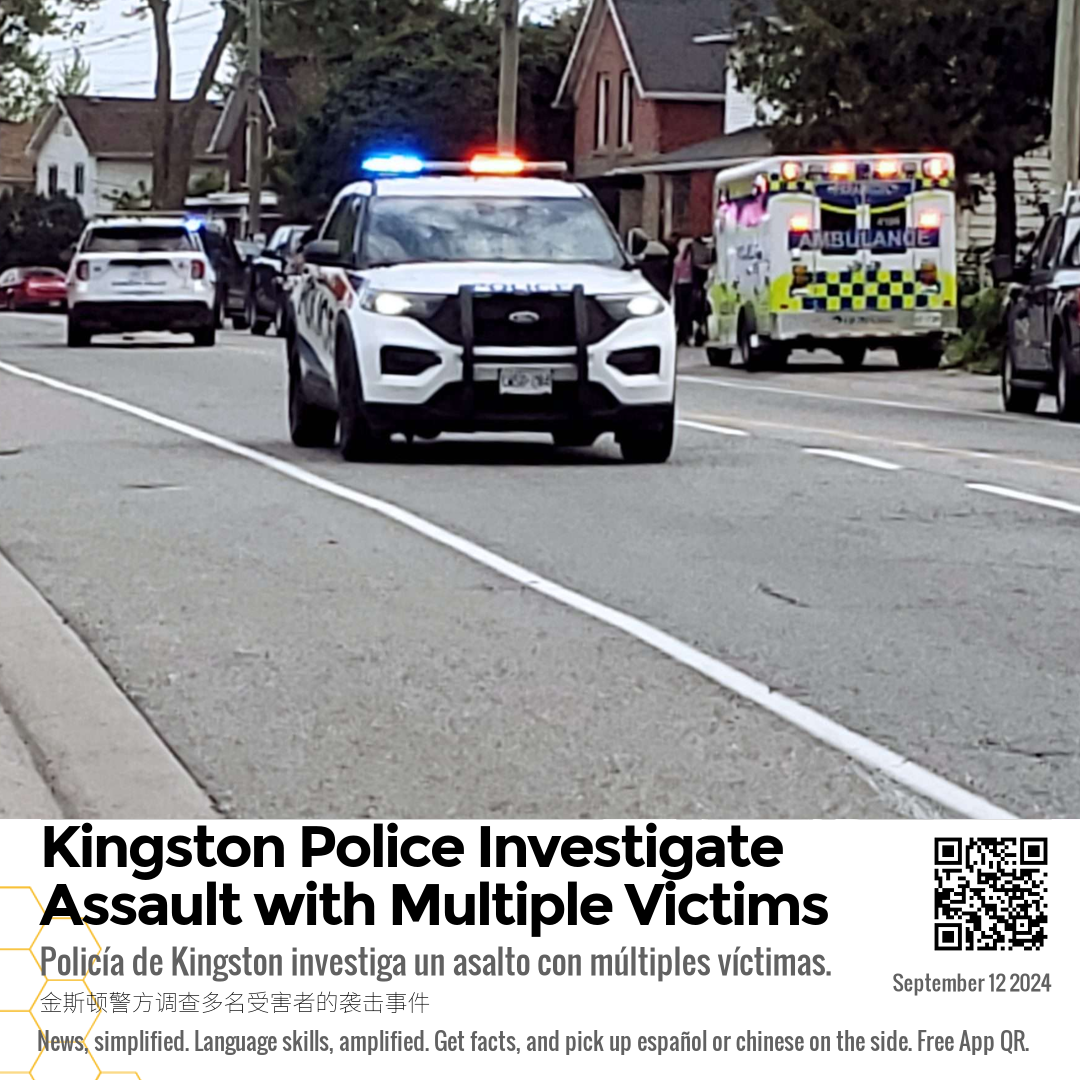 Kingston Police Investigate Assault with Multiple Victims