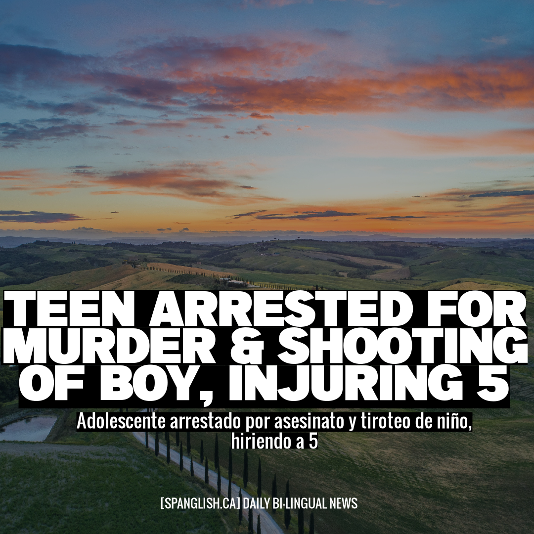 Teen Arrested for Murder & Shooting of Boy, Injuring 5