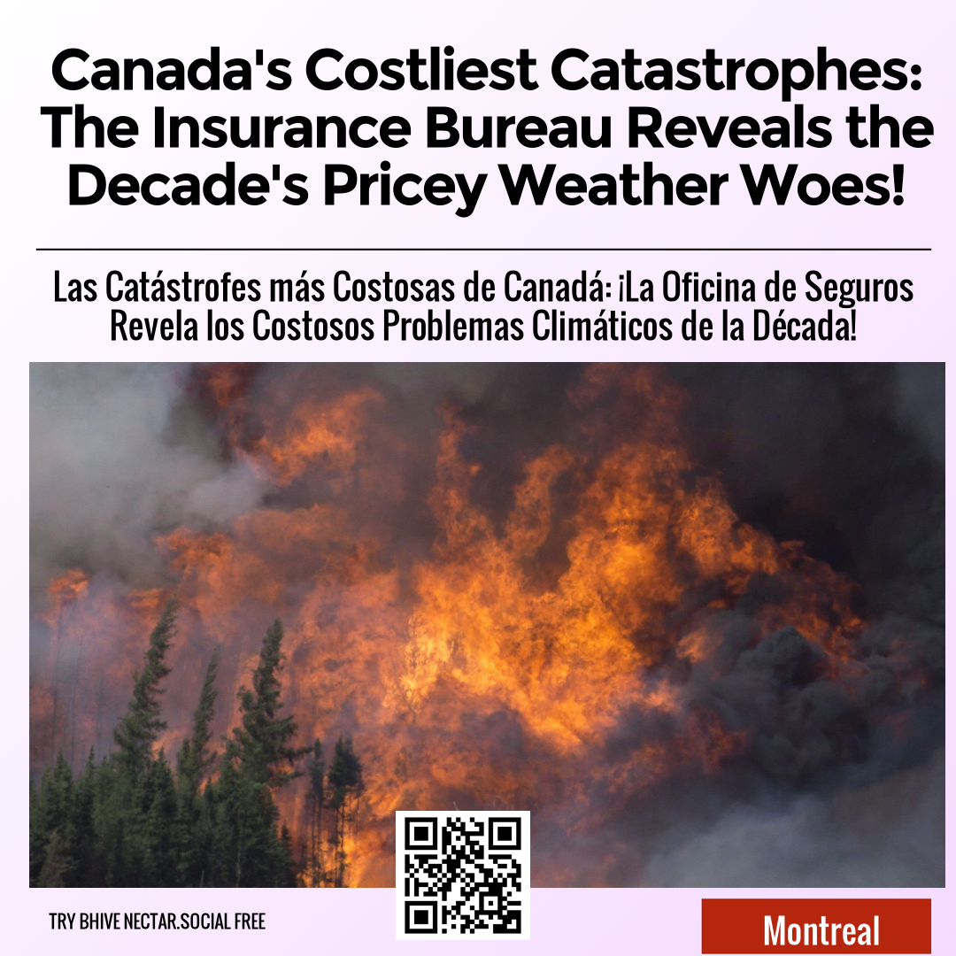 Canada's Costliest Catastrophes: The Insurance Bureau Reveals the Decade's Pricey Weather Woes!